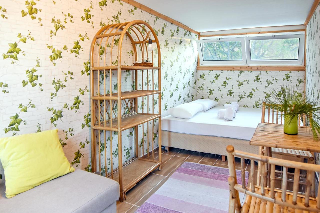 Drolma Ling Nature Cabins Теологос Экстерьер фото