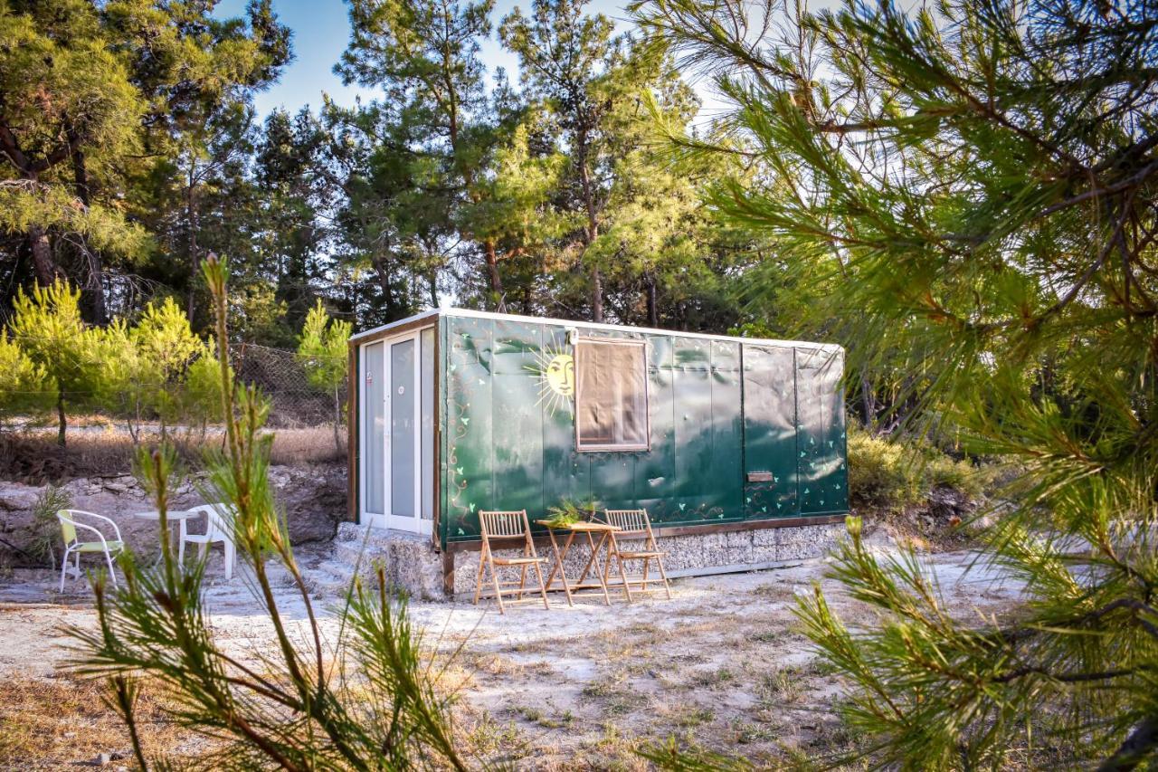 Drolma Ling Nature Cabins Теологос Экстерьер фото