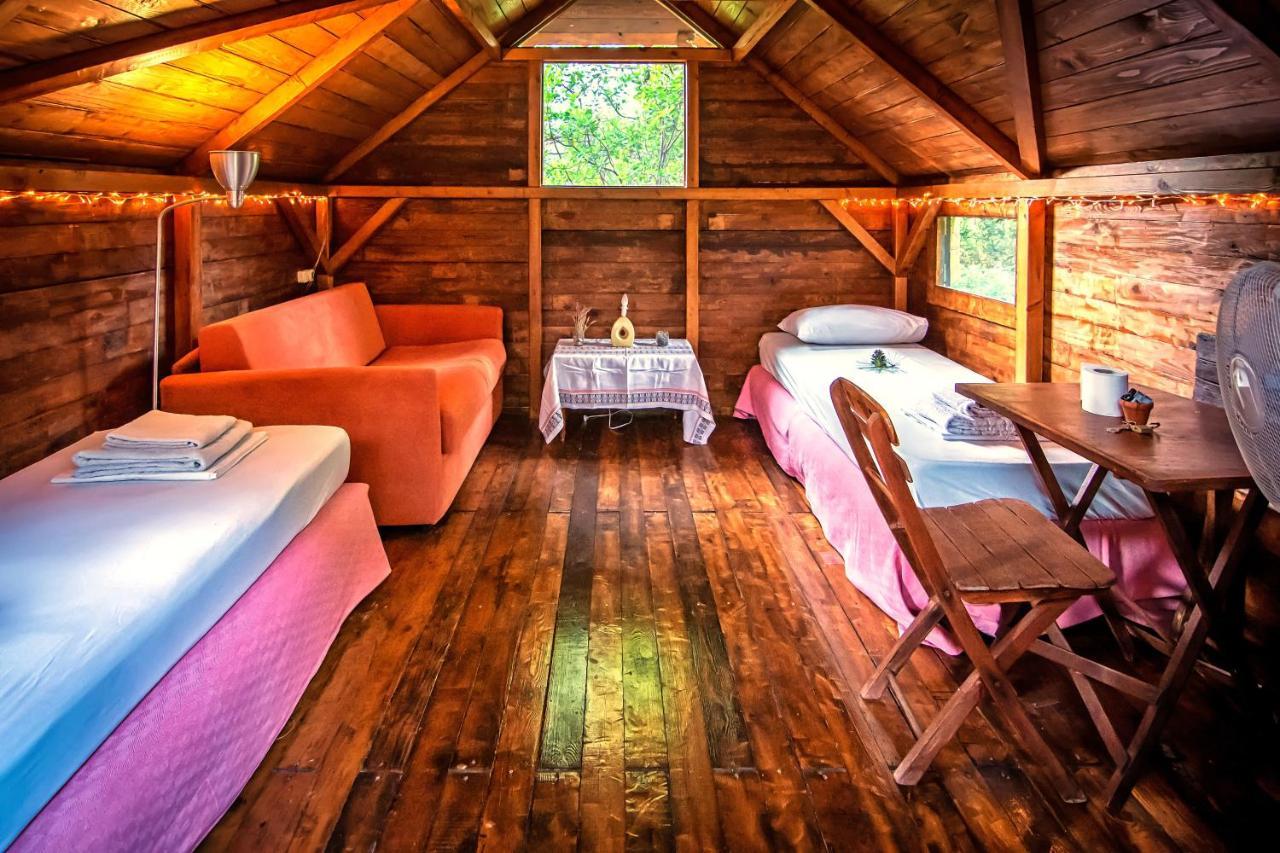 Drolma Ling Nature Cabins Теологос Экстерьер фото