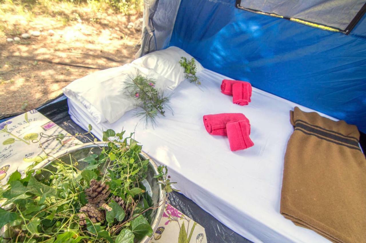 Drolma Ling Nature Cabins Теологос Экстерьер фото