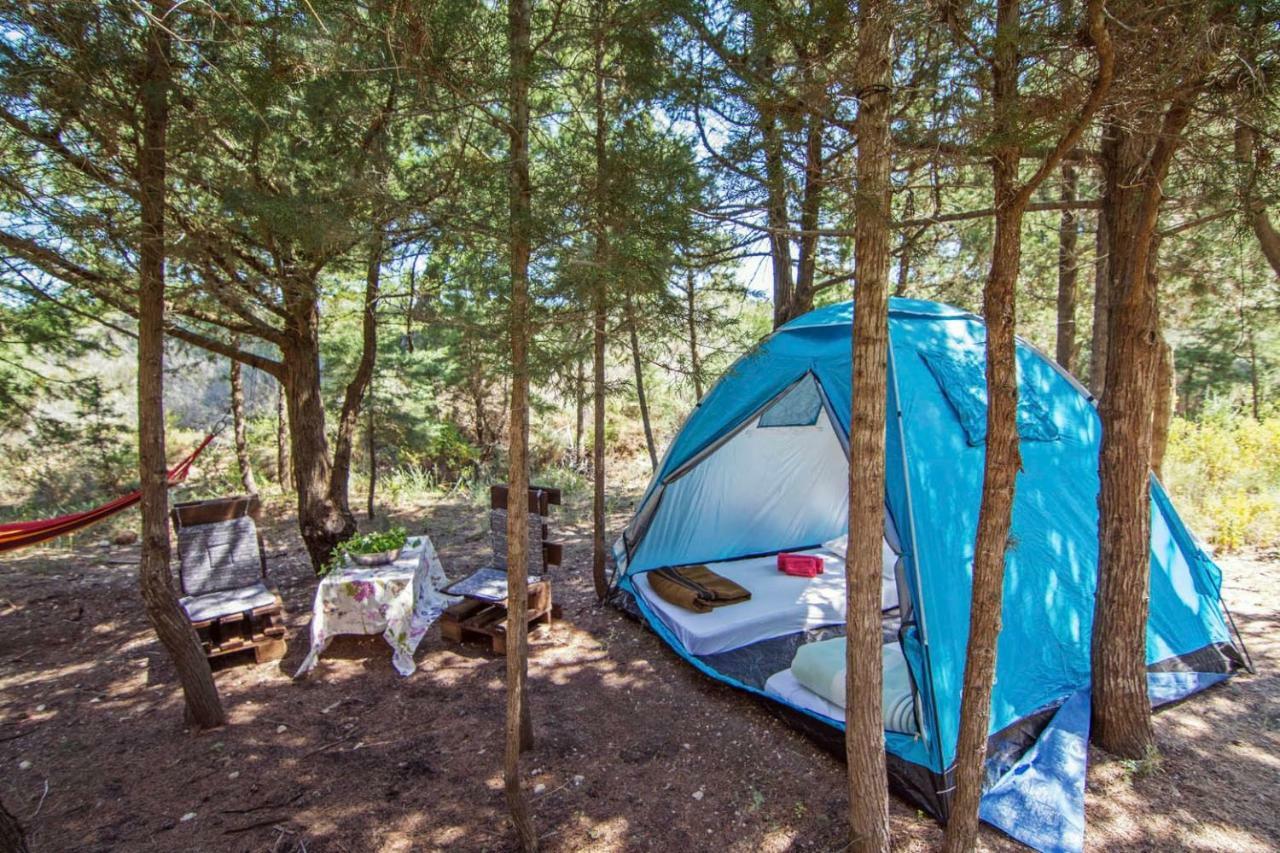 Drolma Ling Nature Cabins Теологос Экстерьер фото